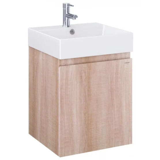 Bộ Tủ Chậu Lavabo LF5263/EH05263AW7V Caesar  Treo Tường 480×450 mm